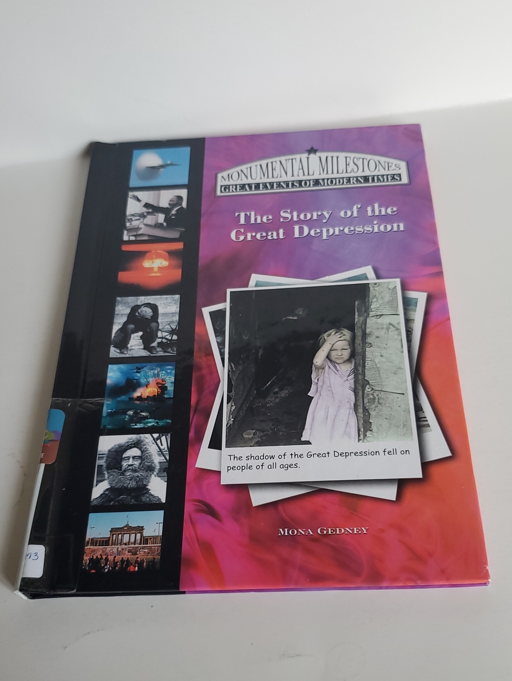 The Story Of The Great Depression By Mona Gedney Hardcover Preowned